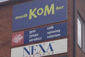 fasadskylt